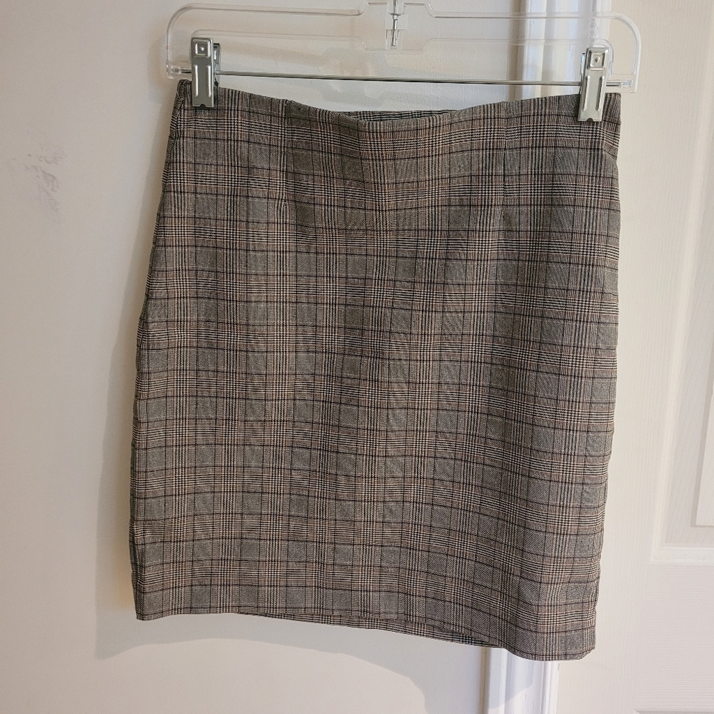 Women's Plaid Mini Skirt